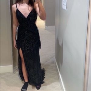 Black prom dress